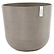 Ecopots Oslo Pflanztopf mit Wasserspeicher (Außenmaß (Ø x H): 55 x 47,9 cm, Kunststoff, Braungrau) | BAUHAUS