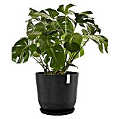Ecopots Oslo Pflanztopf mit Wasserspeicher (Außenmaß (Ø x H): 55 x 48,5 cm, Kunststoff, Dunkelgrau) | BAUHAUS