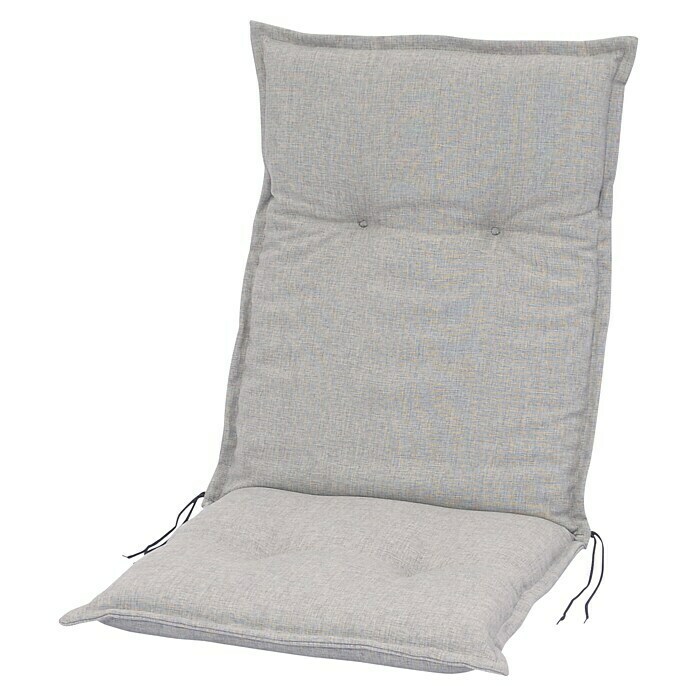 Sunfun Jastuk za stolicu s naslonom (D x Š x V: 109 x 50 x 8 cm, Svijetlosivo)
