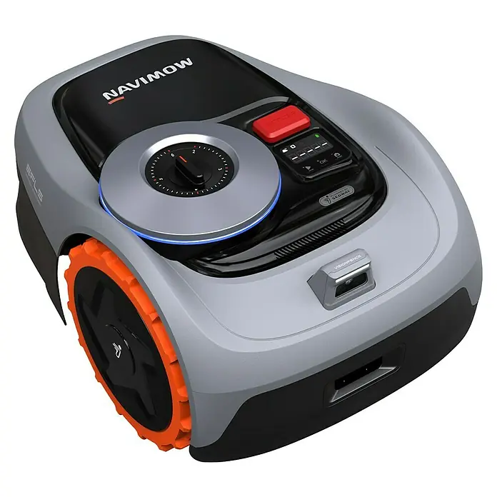 Segway Mähroboter Navimow i105E - 500 m², Schnittbreite: 18 cm, Satellitengestützte Navigation, RTK - Der Navimow Rasenmäher-Roboter bietet präzises Mähen und einfache Bedienung für einen gepflegten Garten.