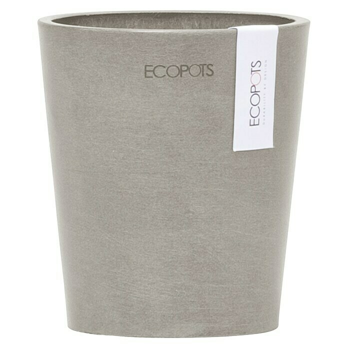 Ecopots Orchideentopf Morinda (Außenmaß (Ø x H): 11 x 12,5 cm, Kunststoff, Braungrau) | BAUHAUS