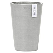 Ecopots Vase Pisa (Ø x H: 14 x 20 cm, Kunststoff, Weißgrau) | BAUHAUS