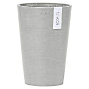 Ecopots Vase Pisa (Ø x H: 17,8 x 25,2 cm, Kunststoff, Weißgrau) | BAUHAUS