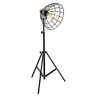Tween Light Vinto Lámpara de pie (40 W, Altura: 175 cm, Negro/Marrón, E27)