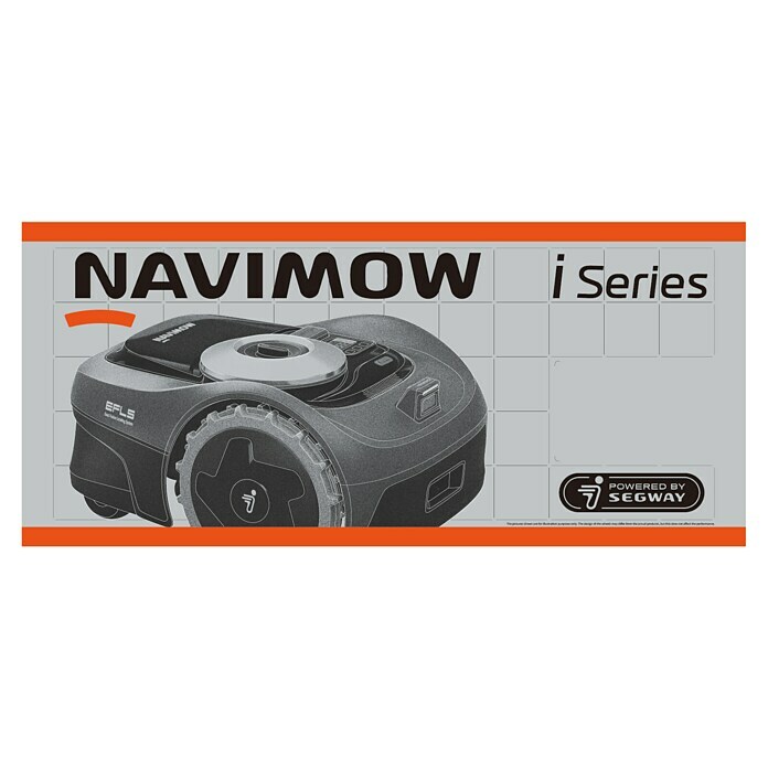 Segway Robotmaaier Navimow i105E (500 m², Snijbreedte: 18 cm, Satellietnavigatie, RTK) | BAUHAUS