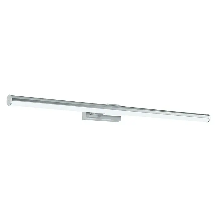Eglo LED-Spiegelleuchte Vadumi - 14 W, L x B x H: 78 x 12,5 x 5 cm, Chrom, Neutralweiß - Moderne Chrom-LED-Badezimmerleuchte für stilvolle Beleuchtung. Ideal für Spiegel und Waschtische.