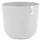 Ecopots Oslo Pflanztopf mit Wasserspeicher (Außenmaß (Ø x H): 35 x 47,9 cm, Kunststoff, Weiß) | BAUHAUS