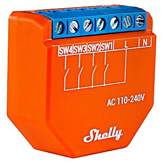 Shelly Controller PLUS I4 (WLAN, 110 - 240 V AC)