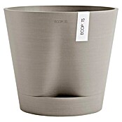 Ecopots Pflanztopf Venice 2 (Außenmaß (Ø x H): 40 x 35 cm, Kunststoff, Braungrau) | BAUHAUS