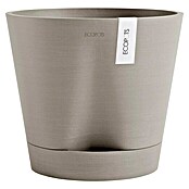 Ecopots Pflanztopf Venice 2 (Außenmaß (Ø x H): 30 x 26,3 cm, Kunststoff, Braungrau) | BAUHAUS