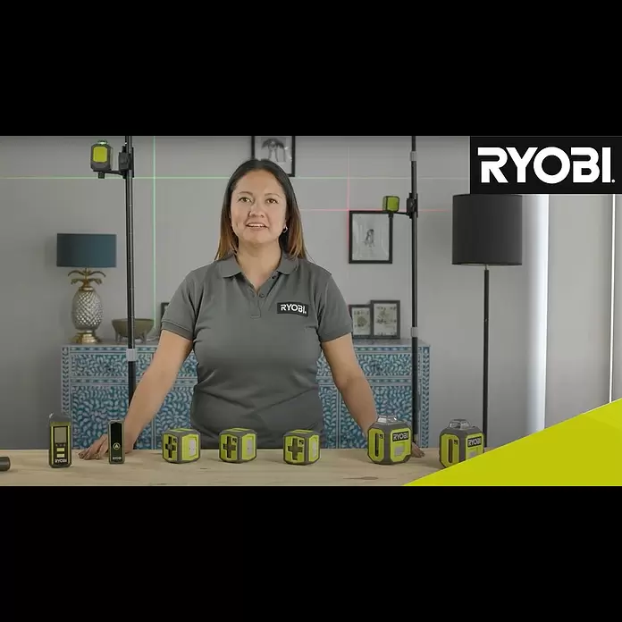 Ryobi Teleskopstange RBCLTP1 - 3 -tlg., Arbeitshöhe: 124 cm - 320 cm - RYOBI Messgertesortiment | Kreuzlinienlaser | Infrarotthermometer | Feuchtigkeitsmessgert #ryobi