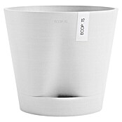 Ecopots Pflanztopf Venice 2 (Außenmaß (Ø x H): 40 x 35 cm, Kunststoff, Weiß) | BAUHAUS