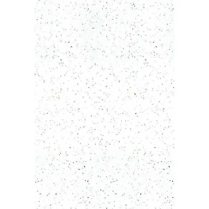 Encimera de cocina Adromeda White - Adromeda White, 63,5 x 365 x 3,8 cm - Fondo blanco finamente punteado para proyectos de diseño y texturas versátiles. Perfecto para patrones sutiles y arte digital.