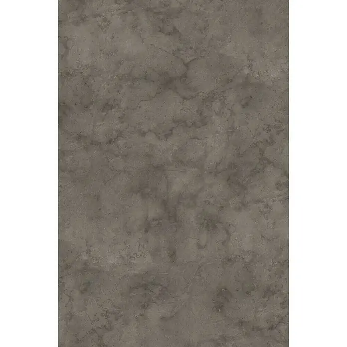 Encimera de cocina al corte Slim Fossil Arosa - Fossil Arosa, Espesor: 12 mm, Ancho: 65 cm - Primer plano de una encimera de hormigón gris con sutiles vetas para un diseño de cocina moderno.
