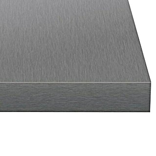 Encimera de cocina Platinum Disk (An x L: 63,5 x 365 cm, Espesor: 38 mm)