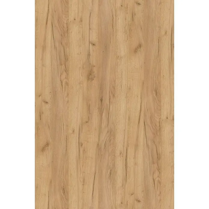 Encimera de cocina Gold Craft - Gold Craft, 365 cm x 63,5 cm x 38 mm - Primer plano de una superficie de madera con un patrón de vetas en tonos marrones claros.
