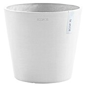 Ecopots Amsterdam Pflanztopf (Außenmaß (Ø x H): 40 x 35 cm, Kunststoff, Weiß) | BAUHAUS