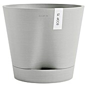 Ecopots Pflanztopf Venice 2 (Außenmaß (Ø x H): 30 x 26,3 cm, Kunststoff, Weiß Grau) | BAUHAUS