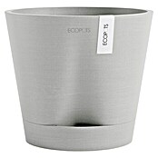 Ecopots Pflanztopf Venice 2 (Außenmaß (Ø x H): 20 x 17,5 cm, Kunststoff, Weiß Grau) | BAUHAUS