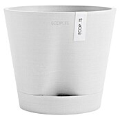 Ecopots Pflanztopf Venice 2 (Außenmaß (Ø x H): 20 x 17,5 cm, Kunststoff, Weiß) | BAUHAUS