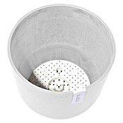 Ecopots Oslo Pflanztopf mit Wasserspeicher (Außenmaß (Ø x H): 35 x 47,9 cm, Kunststoff, Weiß) | BAUHAUS