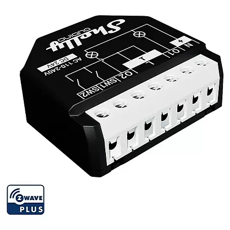 Shelly  Relais-Modul Qubino Wave 2PM