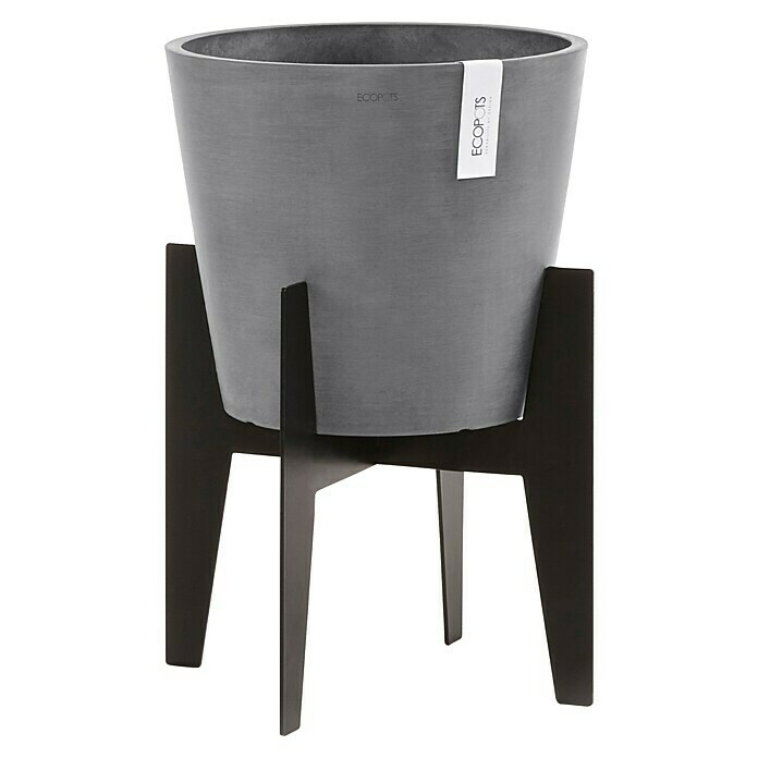 Ecopots Standfuß On Stilts (Passend für: Amsterdam 30, Schwarz, 30 cm) | BAUHAUS