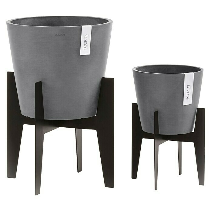 Ecopots Standfuß On Stilts (Passend für: Amsterdam 30, Schwarz, 30 cm) | BAUHAUS