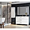 Mueble de lavabo Sofía (L x An x Al: 46 x 120 x 84 cm, Blanco mate) | BAUHAUS
