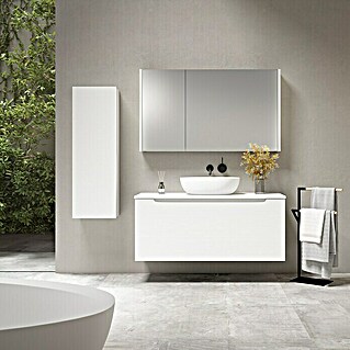 Mueble de lavabo Urban 2C (L x An x Al: 45 x 100 x 50 cm, Blanco, Mate)