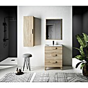 Mueble de lavabo Sofía (L x An x Al: 46 x 60 x 84 cm, Roble bardolino) | BAUHAUS