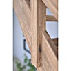 Starwood Raumspartreppe Mykonos (Breite: 81 cm, Eiche, Geschosshöhe: 280 cm, Gerade, Montageseite Geländer: Rechts, Geländer Holz/Edelstahl weiß, Ohne Setzstufen) | BAUHAUS