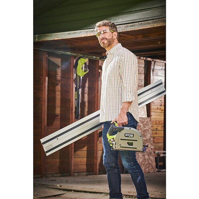 Ryobi ONE+HP Akku-Tauchsäge RPLS18X-0 (18 V, Ohne Akku, Durchmesser Sägeblatt: 165 mm, Leerlaufdrehzahl: 4 300 U/min) | BAUHAUS