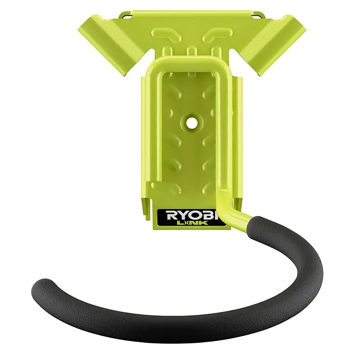 Ryobi Link Wandhalterung RSLW809 - Größe: M, Passend für: Ryobi ONE+ Sortiment - Ryobi Link-Wandhaken für Werkzeugaufbewahrung. Optimal zum Aufhängen von Gartengeräten und Werkzeugen in Garage und Werkstatt.