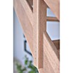 Starwood Raumspartreppe Buche 3000 (Breite: 60 cm, Buche, Material Handlauf: Edelstahl, Weiß, Montageseite Geländer: Links, Geschosshöhe: 279,5 cm) | BAUHAUS