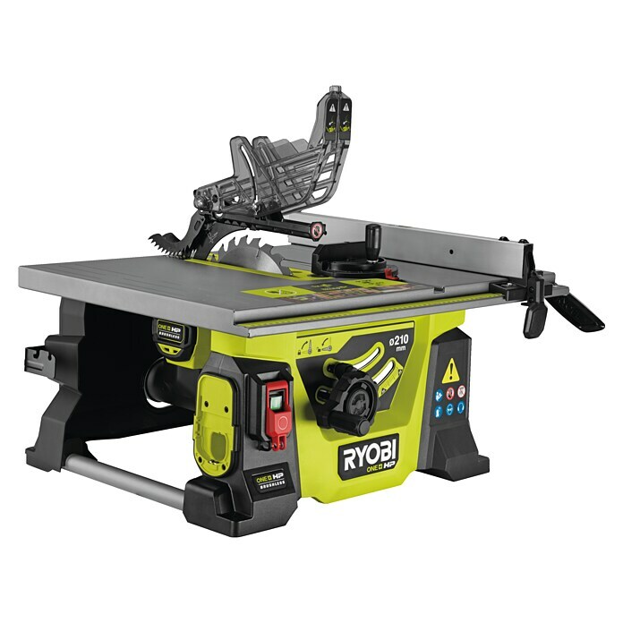 Ryobi ONE+HP Akku-Tischkreissäge RTBS18X-0 (18 V, Ohne Akku, Durchmesser Sägeblatt: 210 mm) | BAUHAUS