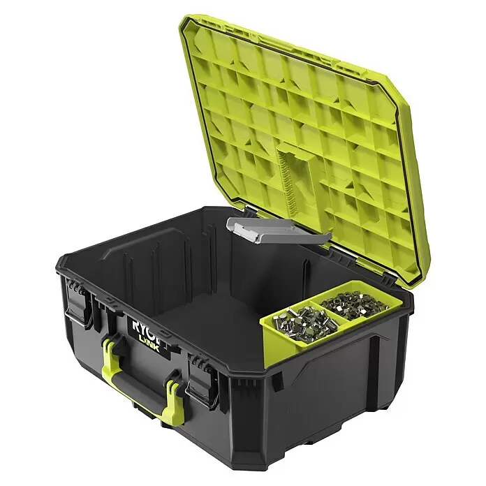 Ryobi Link Kleinteileeinsatz RSL812Länge: 24 cm, Passend für: RYOBI LINK™ Werkzeugboxen und an den Wandpaneelen