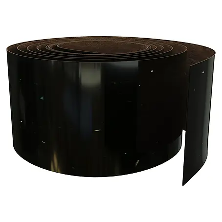 Canto en rollo laminado Negro Nieve