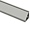 Copete liso plata para encimera de cocina (3,32 cm x 4 m) | BAUHAUS
