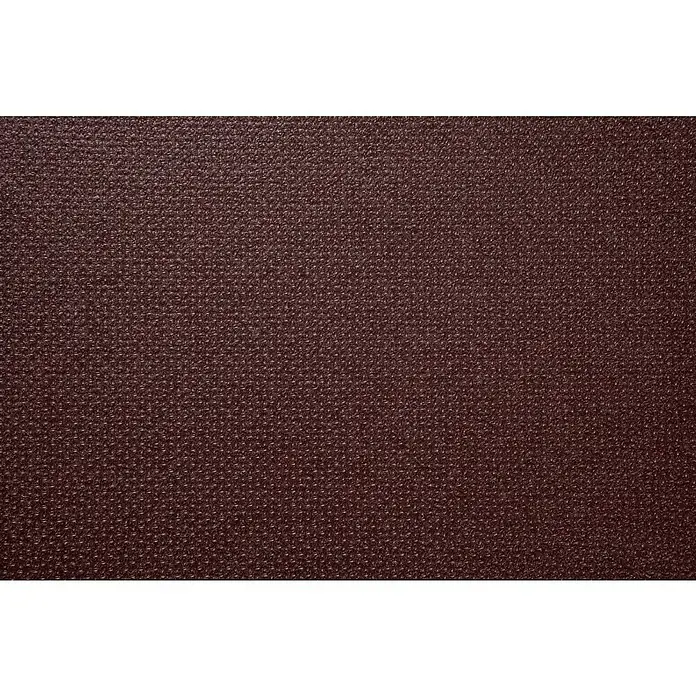 Siebdruckplatte Twin - Birke, 2.500 x 1.250 x 15 mm - Nahaufnahme eines dunkelroten Kunstleders mit feiner Narbung. Die Textur verleiht dem Material eine edle und strapazierfähige Optik.