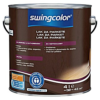 swingcolor Lak za parket (4 l, Svilenkasti mat)