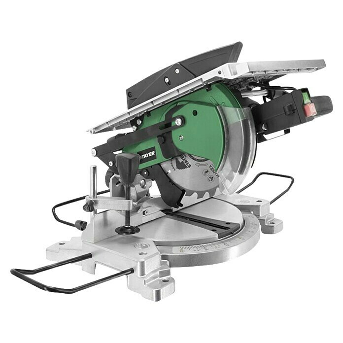 Stayer Sierra ingletadora SC210W (1.200 W, Diámetro hoja de sierra: 210 mm, Número de revoluciones de marcha en vacío: 0 r.p.m. - 4.500 r.p.m.)