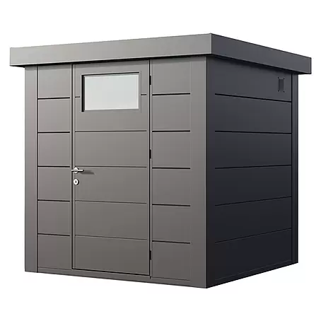 Telluria  Metallgerätehaus Classico 2121 inkl. Elektro-Set