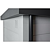 Telluria Metallgerätehaus Classico 2121 (Außenmaß inkl. Dachüberstand (B x T): 228 x 228 cm, Anthrazit, Stahl, Ohne Set) | BAUHAUS