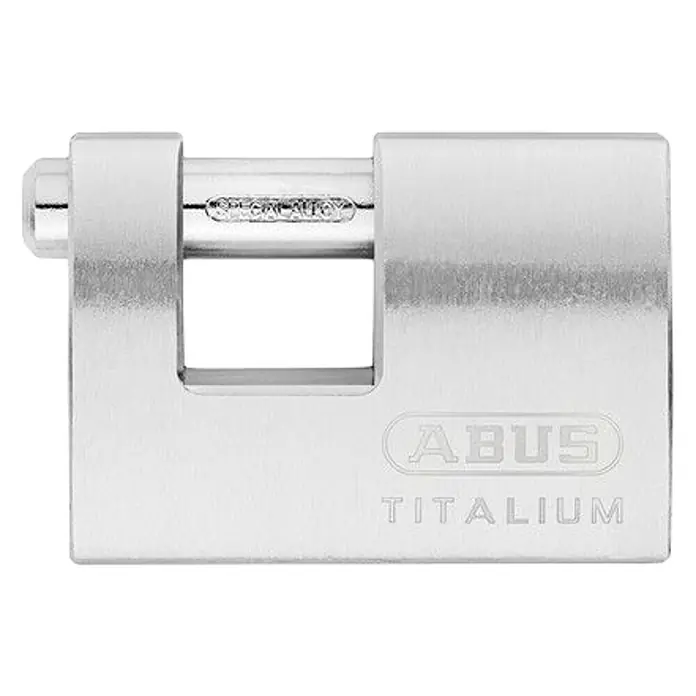 Abus Titalium Candado Monobloc 98TI/70 - An x Al: 70 x 50 mm, 1 ud., Aluminio - El candado ABUS TITALIUM es un candado de seguridad robusto, ideal para proteger objetos de valor y propiedades.