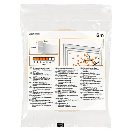 Tesa INSULATION Junta para puerta Espuma