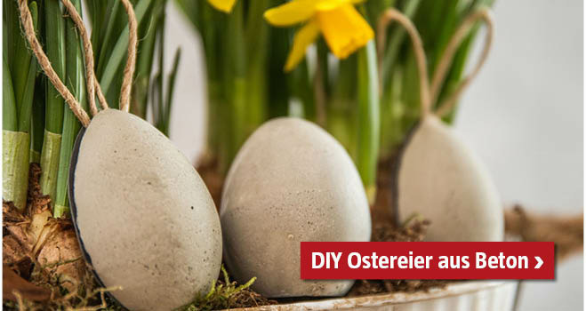 DIY Ostereier Beton
