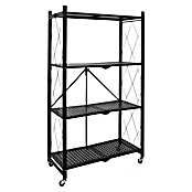 Estantería metálica Bristot Indus (L x An x Al: 34 x 71 x 127 cm, Capacidad de carga: 40 kg, Negro) | BAUHAUS