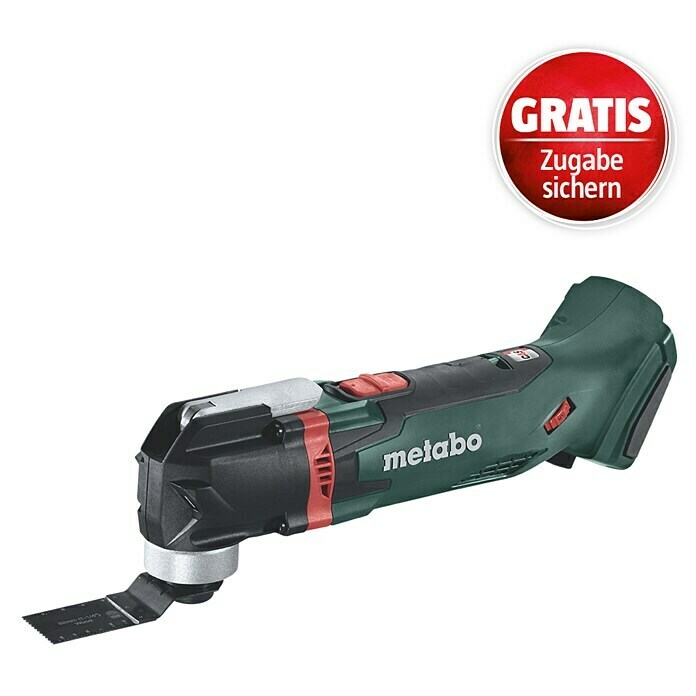 Metabo CAS 18V Akku-Multifunktionswerkzeug MT 18 LTX Compact (18 V, Ohne Akku, Oszillationswinkel: ± 1,6 °) | BAUHAUS