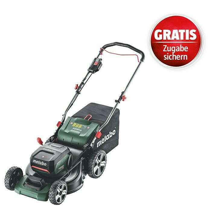 Metabo CAS 18V Akku-Rasenmäher RM 36-18 LTX BL 46  (18 V, Ohne Akku, 5,2 Ah, Schnittbreite: 46 cm) | BAUHAUS